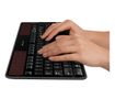 LOGITECH h Wireless Solar Powered Keyboard K750 with unifying 2.4GHz mini USB receiver , powers from sunlight or ambient indoor lighting (920-002929)