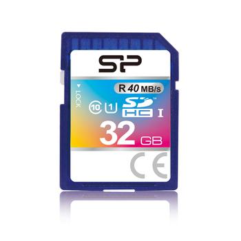 SILICON POWER 32Gb Sdhc Card (SP032GBSDH010V10)