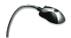 MANHATTAN NB Lampe USB Flex Light Schwanenhals sw/si reta