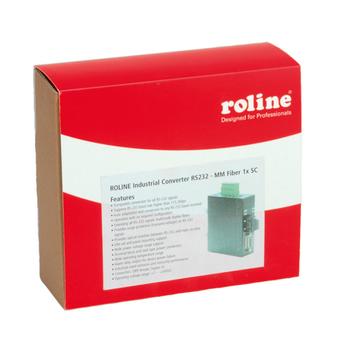 ROLINE Industrial Converter RS232 - Multimode Optical Fibre, SC (21.13.1141)