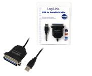 LOGILINK USB2.0 til LPT (Centronics) 1,8M (AU0003C)