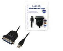 LOGILINK USB2.0 til LPT (Centronics) 1,8M