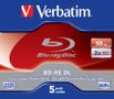 VERBATIM BD-RE DL  50GB 2X, Scratchguard