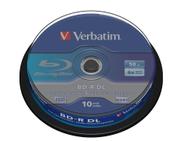 Verbatim BD-R DL x 10 - 50 GB - lagringsmedier