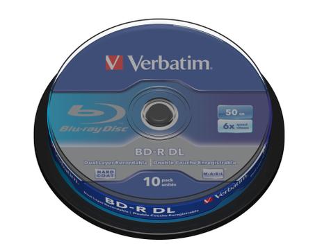 Verbatim BD-R DL x 10 - 50 GB - lagringsmedier (43746)