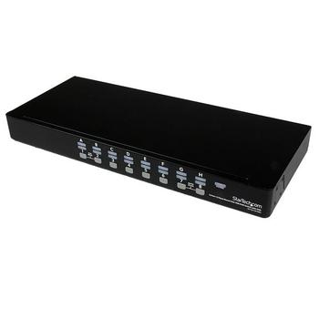 STARTECH 16 Port 1U Rackmount USB KVM Switch with OSD (SV1631DUSBU)