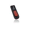 A-DATA 16GB USB Stick C008 Slider USB 2.0 black red (AC008-16G-RKD)