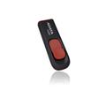 A-DATA 16GB USB Stick C008 Slider USB 2.0 black red