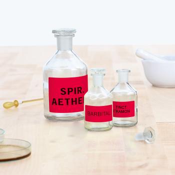 HERMA Labels Herma round Ø60mm neon-red A4 laser copycopy (20) (5156)