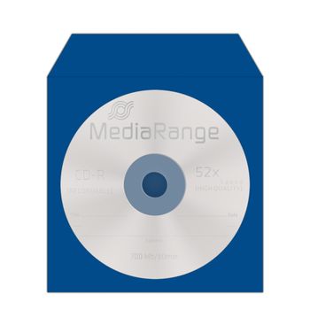 MediaRange CD Paperbag Colorpack 100pcs F-FEEDS (BOX67)