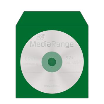 MediaRange CD/DVD Papierhüllen Color-Pack 100St (BOX67)