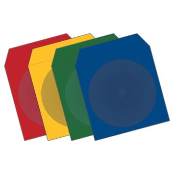 MediaRange CD/DVD Papierhüllen Color-Pack 100St (BOX67)