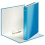 LEITZ WOW Ring Binder Laminated Paper on Board 2 D-Ring A4 25mm Rings Blue (Pack 10) 42410036