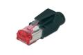 DIGITUS Cat6 Modular RJ45 plug. Hirose TM21 8P8C Shielded Factory Sealed