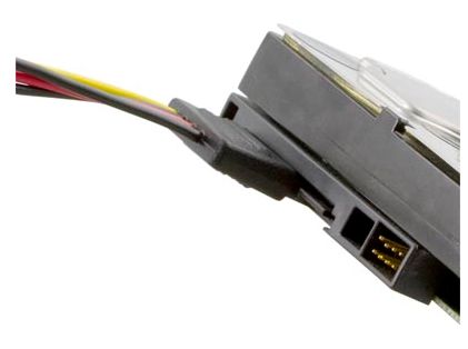 DELTACO 15 pin Serial ATA power (female) - 4-PIN internal power (male) (SATA-S)