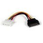 STARTECH 15cm SATA to LP4 Power Cable Adapter - F/M	 (LP4SATAFM6IN)