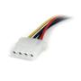 STARTECH 6in SATA to LP4 Power Cable Adapter - F/M (LP4SATAFM6IN)