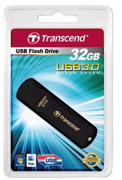 TRANSCEND 32GB JetFlash 700  USB 3.0 (Black) (Alt. TS32GJF700) (TS32GJF700)