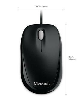 MICROSOFT MS Compact Optical Mouse 500 for Business black (4HH-00002)