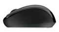MICROSOFT Wireless Mobile Mouse 3500 - Muis - rechts- en linkshandig - optisch - 3 knoppen - draadloos - 2.4 GHz - USB draadloze ontvanger - zwart (GMF-00292)
