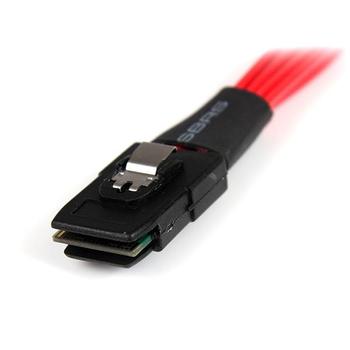 STARTECH 1M SAS CABLE - SFF-8087 TO 4X LATCHING SATA CABL (SAS8087S4100)