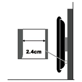 VALUE LCD/ Plasma TV Wall Holder. Low Profile  (17.99.1214)