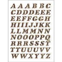 HERMA Letters 8 mm A-Z prismatic gold (4192*10)