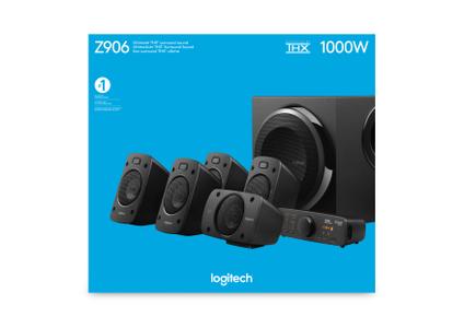 LOGITECH Z906 - 5.1 Kanal - Sort (980-000468)