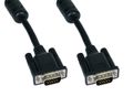 CABLES DIRECT 1M Black SVGA Male - Male