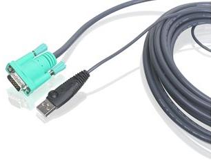 IOGEAR 16ft VGA, USB KVM Cable (G2L5205U)