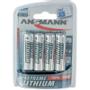 ANSMANN 1x4 Extreme Lithium Mignon AA LR 6