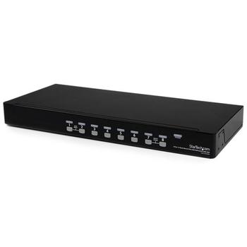 STARTECH 8 PORT 1U RACK MOUNT USB KVM SWITH WITH OSD CPNT (SV831DUSBU)