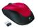 LOGITECH M235 Wireless Mouse - Red - Mus - Optisk - 3 knapper - Rød (910-002496)