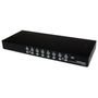 STARTECH 16 Port 1U Rackmount USB KVM Switch Kit with OSD and Cables