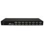 STARTECH 16 Port 1U Rackmount USB KVM Switch Kit with OSD and Cables (SV1631DUSBUK)