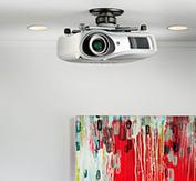 Ergotron Neo-Flex Projector Ceiling Mount monteringssett - for projektor - svart (60-623)