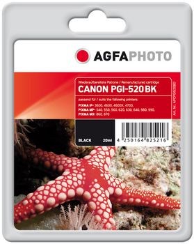 AGFAPHOTO PGI-520 BK black with chip (APCPGI520BD)