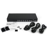 StarTech 8 Port 1U Rackmount DVI USB KVM Switch - USB DVI KVM Switch - DVI KVM Switch - USB KVM Switch (SV831DVIU) - KVM-svitsj - 8 porter - rackmonterbar (SV831DVIU)
