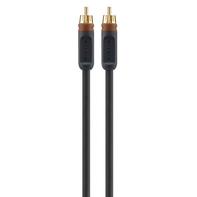 Belkin ProAV 1000 Aerial Audio/Video Cable with Adapters - Kabelsett - 2 m - svart