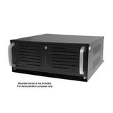 StarTech 4U Vertical Wall-Mount Server Rack Enclosure - 18.9in deep - 2 Post - 61lb - 19in Low Profile Steel Network Equipment Cabinet (RK419WALVO) - rack - 4U (RK419WALVO)