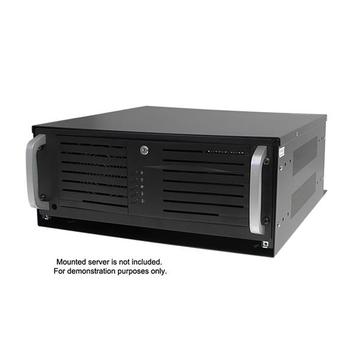 StarTech 4U Vertical Wall-Mount Server Rack Enclosure - 18.9in deep - 2 Post - 61lb - 19in Low Profile Steel Network Equipment Cabinet (RK419WALVO) - rack - 4U (RK419WALVO)