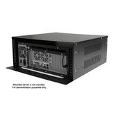 StarTech 4U Vertical Wall-Mount Server Rack Enclosure - 18.9in deep - 2 Post - 61lb - 19in Low Profile Steel Network Equipment Cabinet (RK419WALVO) - rack - 4U (RK419WALVO)