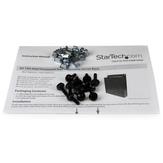 StarTech 4U Vertical Wall-Mount Server Rack Enclosure - 18.9in deep - 2 Post - 61lb - 19in Low Profile Steel Network Equipment Cabinet (RK419WALVO) - rack - 4U (RK419WALVO)