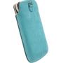 KRUSELL Luna Mobile Pouch Turquoise Nubuck Large (95314)