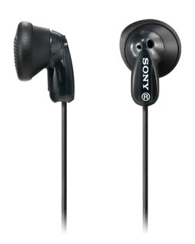 SONY MDR-E9LP Headphones ear-bud wired 3.5 mm jack black (MDRE9LPB.AE)
