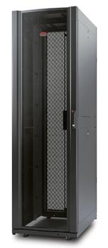 APC NetShelter AV 42U 600mm Wide x 825 Deep Enclosure with Sides and 10-32 Threaded Rails Black (AR3810)