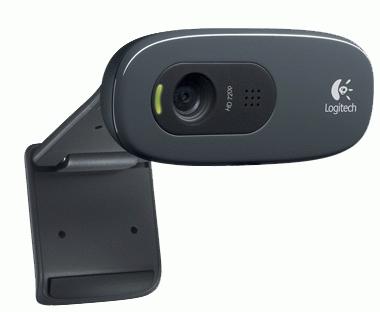 LOGITECH Webcam HD C270 Black (960-000582)