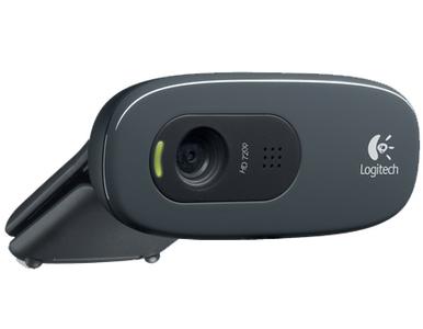 LOGITECH Webcam HD C270 Black (960-000582)