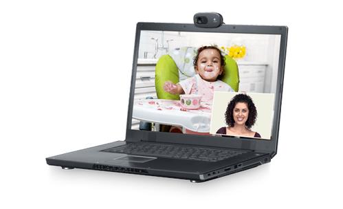 LOGITECH Webcam HD C270 Black (960-000582)