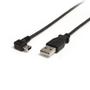 STARTECH 3 ft USB to Right Angle Mini USB Cable